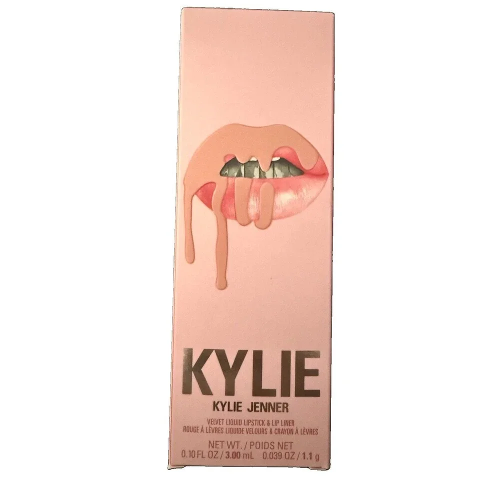 Kylie Cosmetics Bare Velvet Liquid Lipstick And Liner Kit 700 New